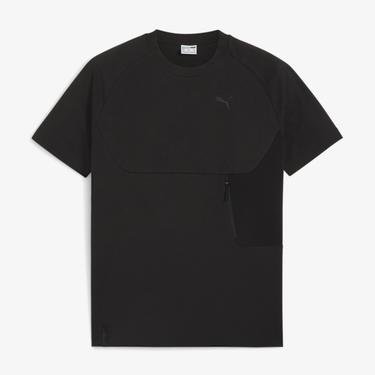  Puma Tech Pocket Erkek Siyah T-Shirt