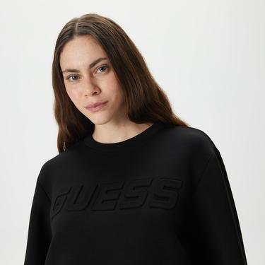  Guess Kadın Siyah Sweatshirt