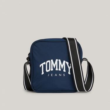  Tommy Jeans Prep Sport Erkek Mavi Omuz Çantası