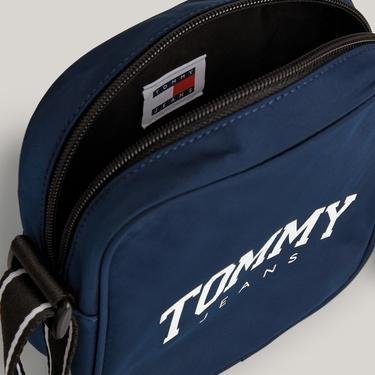  Tommy Jeans Prep Sport Erkek Mavi Omuz Çantası