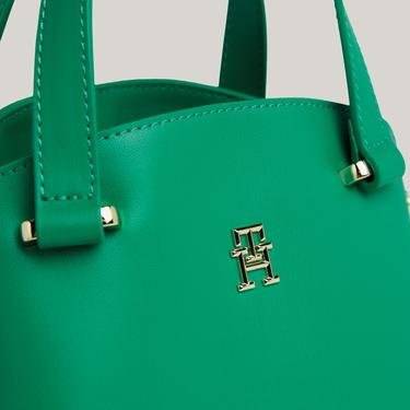  Tommy Hilfiger Modern Mini Kadın Yeşil El Çantası