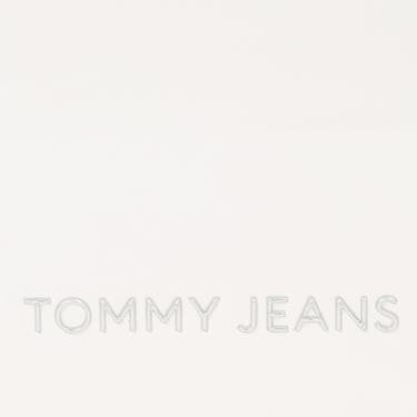  Tommy Jeans Essential Must Camera Patent Kadın Beyaz Omuz Çantası