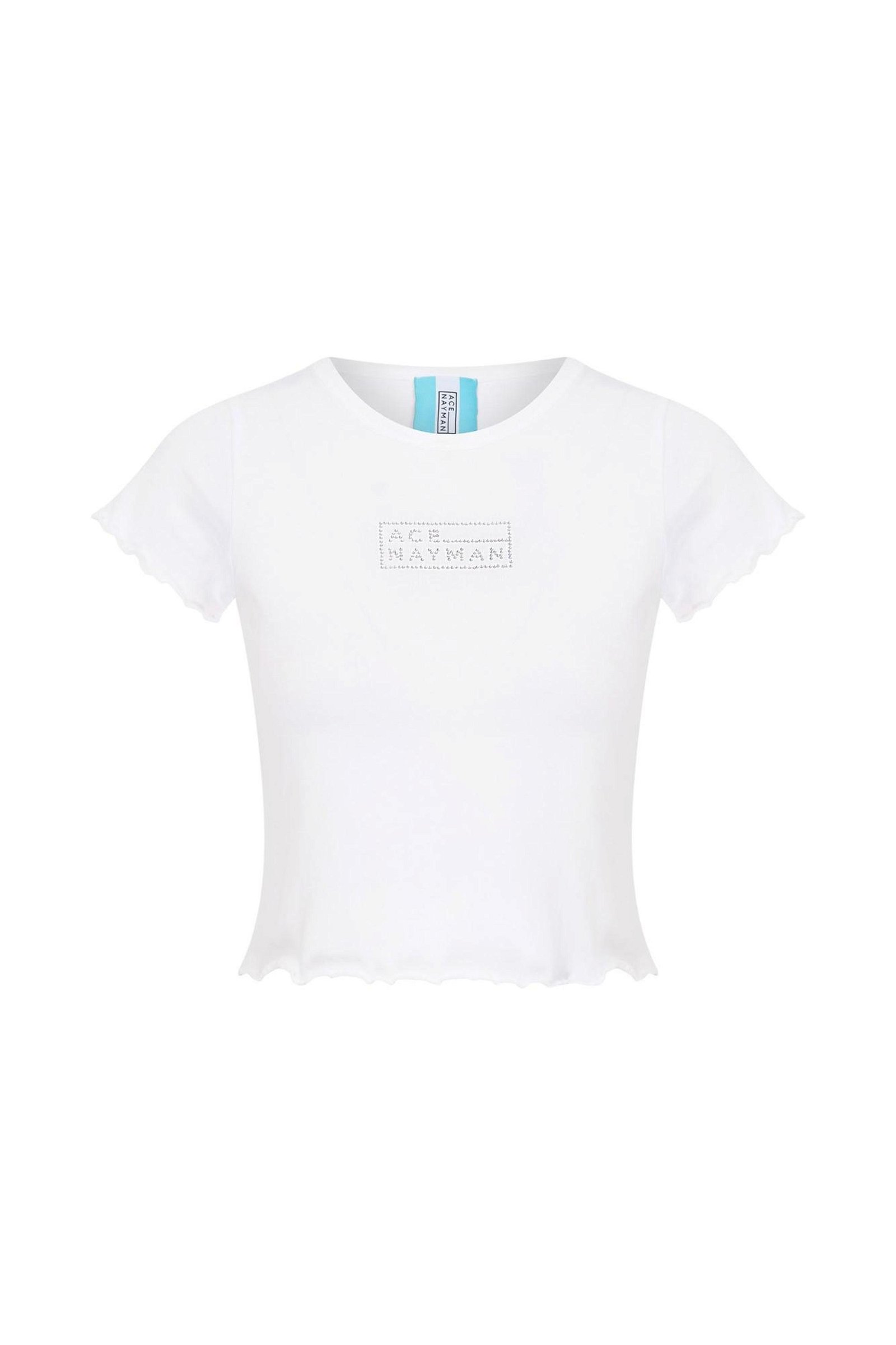 Ace Nayman Kadın Anya Beyaz T-shirt