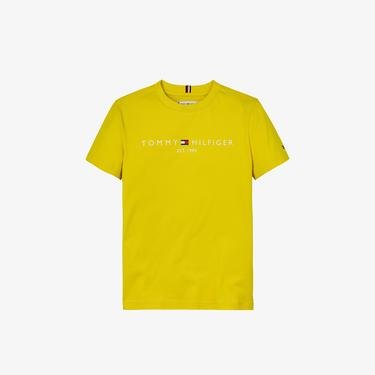  Tommy Hilfiger Essential Çocuk Sarı T-Shirt