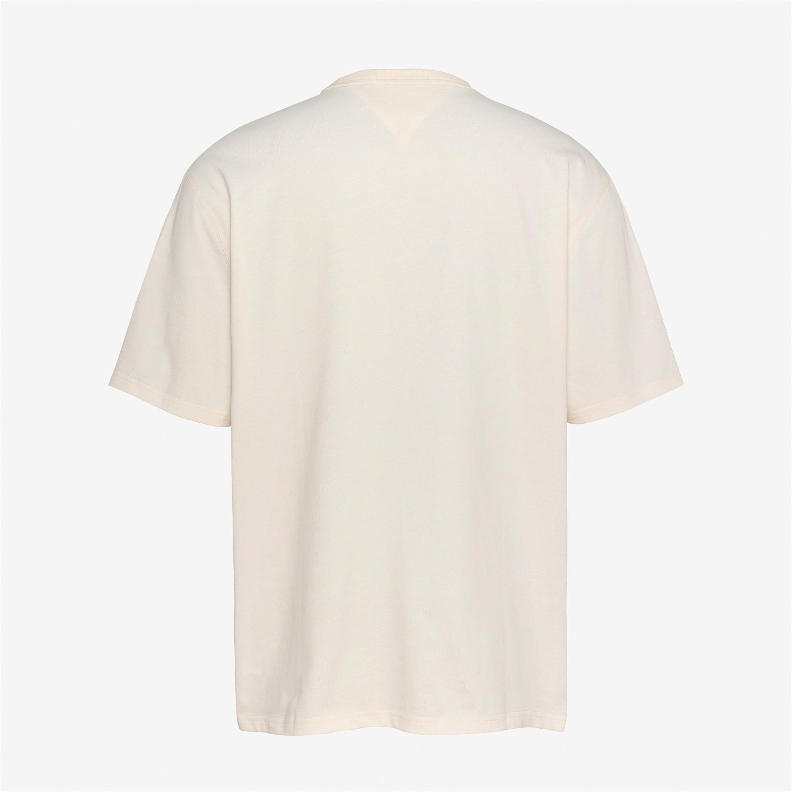 Tommy Jeans Luxe Serif Erkek Beyaz T-Shirt