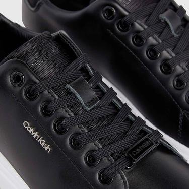  Calvin Klein Raised Cupsole Kadın Siyah Sneaker