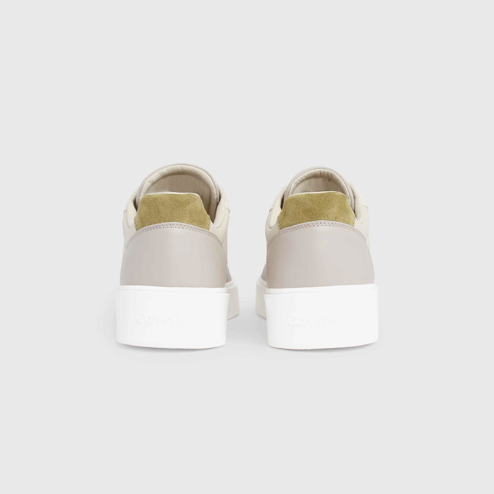 Calvin Klein Heel Counter Cupsole Erkek Haki Sneaker