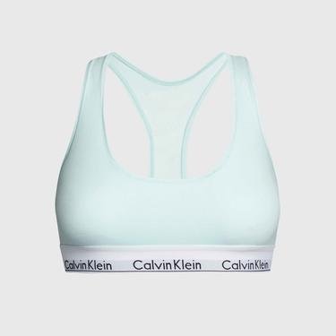  Calvin Klein Modern Cotton Kadın Mavi Bra