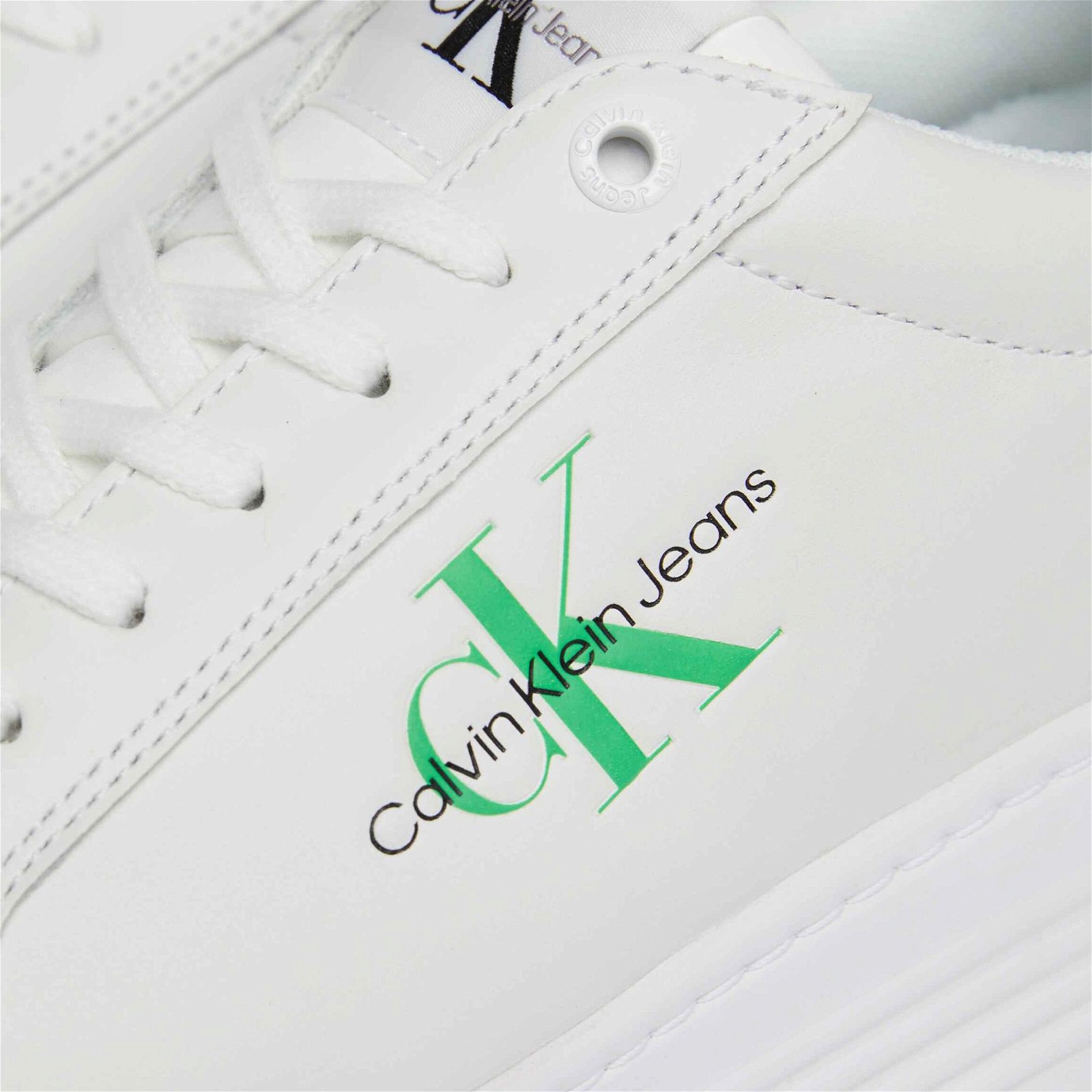 Calvin Klein Jeans Bergen Kadın Beyaz Sneaker