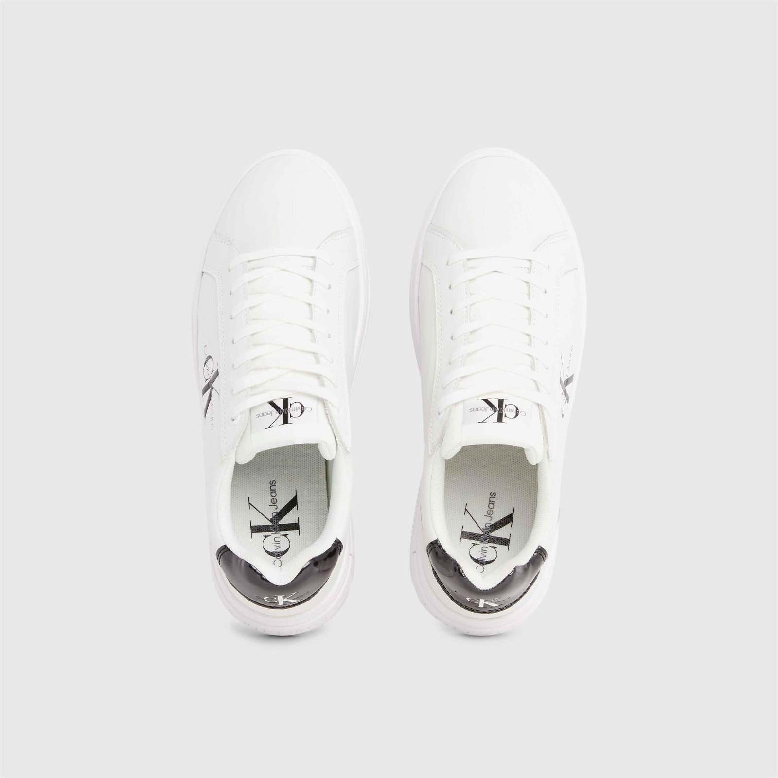 Calvin Klein Jeans Bergen Kadın Beyaz Sneaker