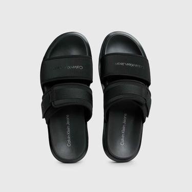  Calvin Klein Jeans London Erkek Siyah Sandalet
