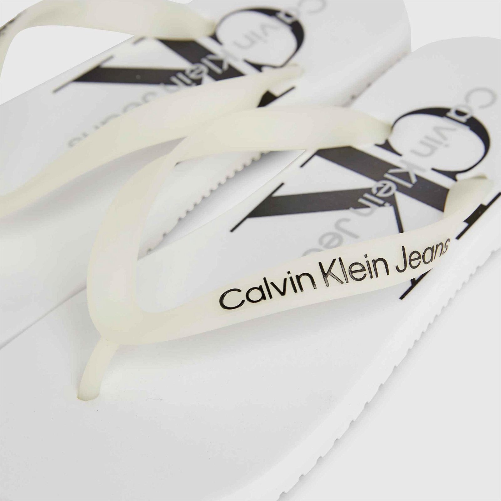 Calvin Klein Jeans Delhi Kadın Beyaz Terlik