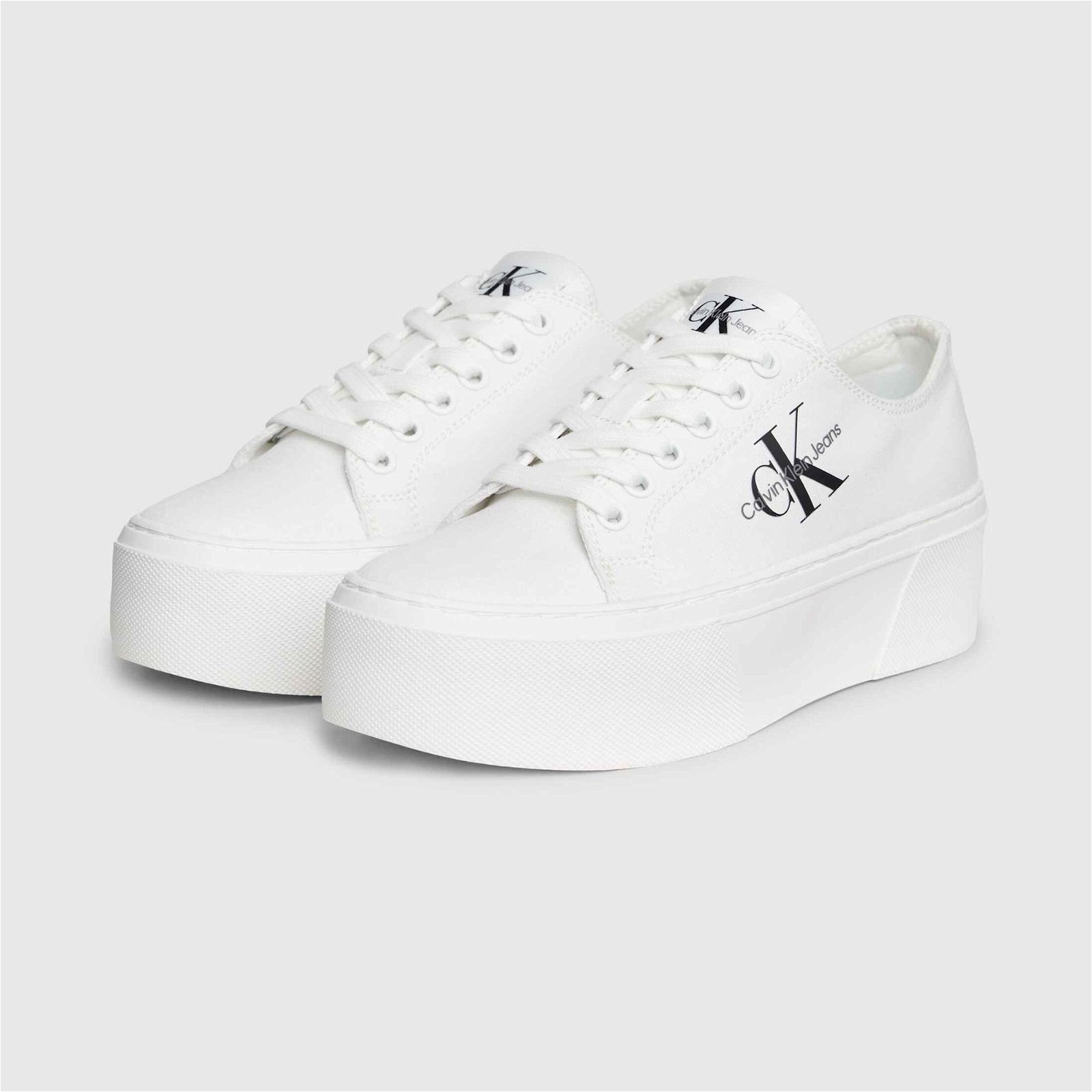 Calvin Klein Jeans Hamilton Kadın Beyaz Sneaker