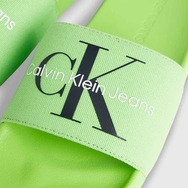  Calvin Klein Jeans Miami Erkek Yeşil Terlik