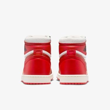  Jordan Air 1 High Kadın Kırmızı Spor Ayakkabı