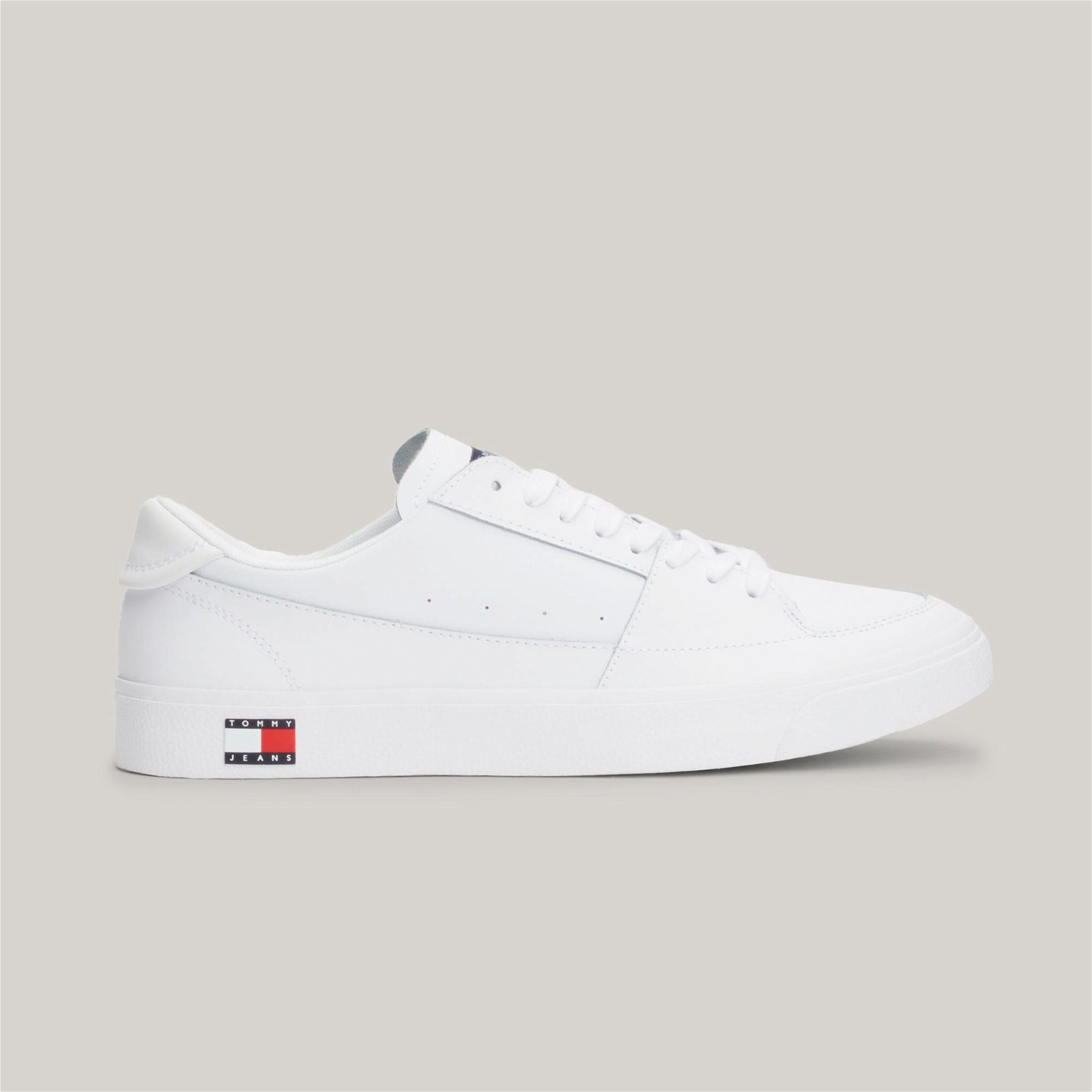 Tommy Jeans Vulcanized Erkek Beyaz Sneaker