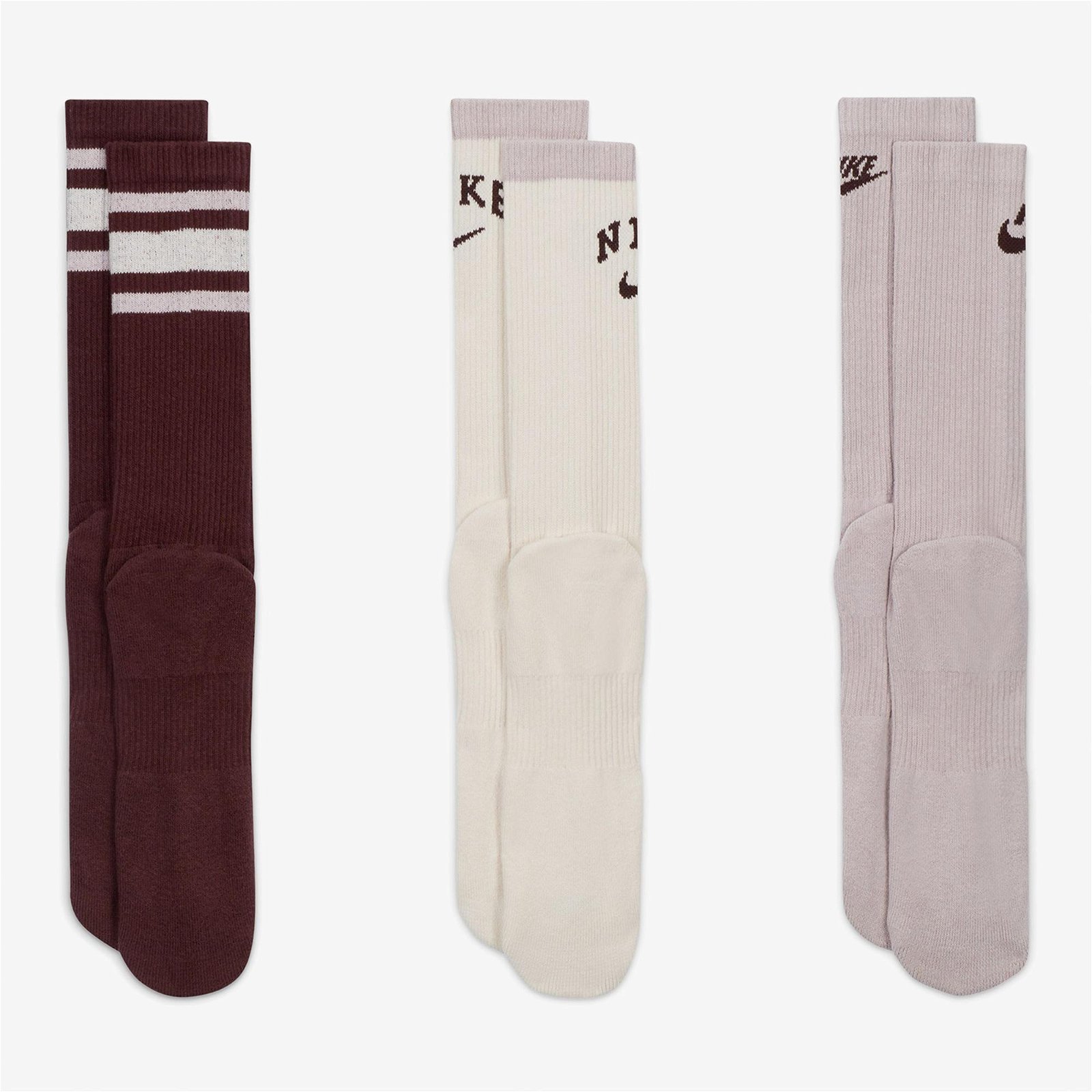 Nike Everyday Plus Unisex Renkli Çorap