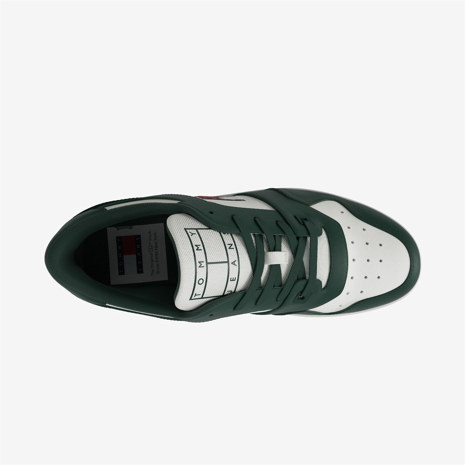 Tommy Jeans Retro Basket Erkek Yeşil Sneaker