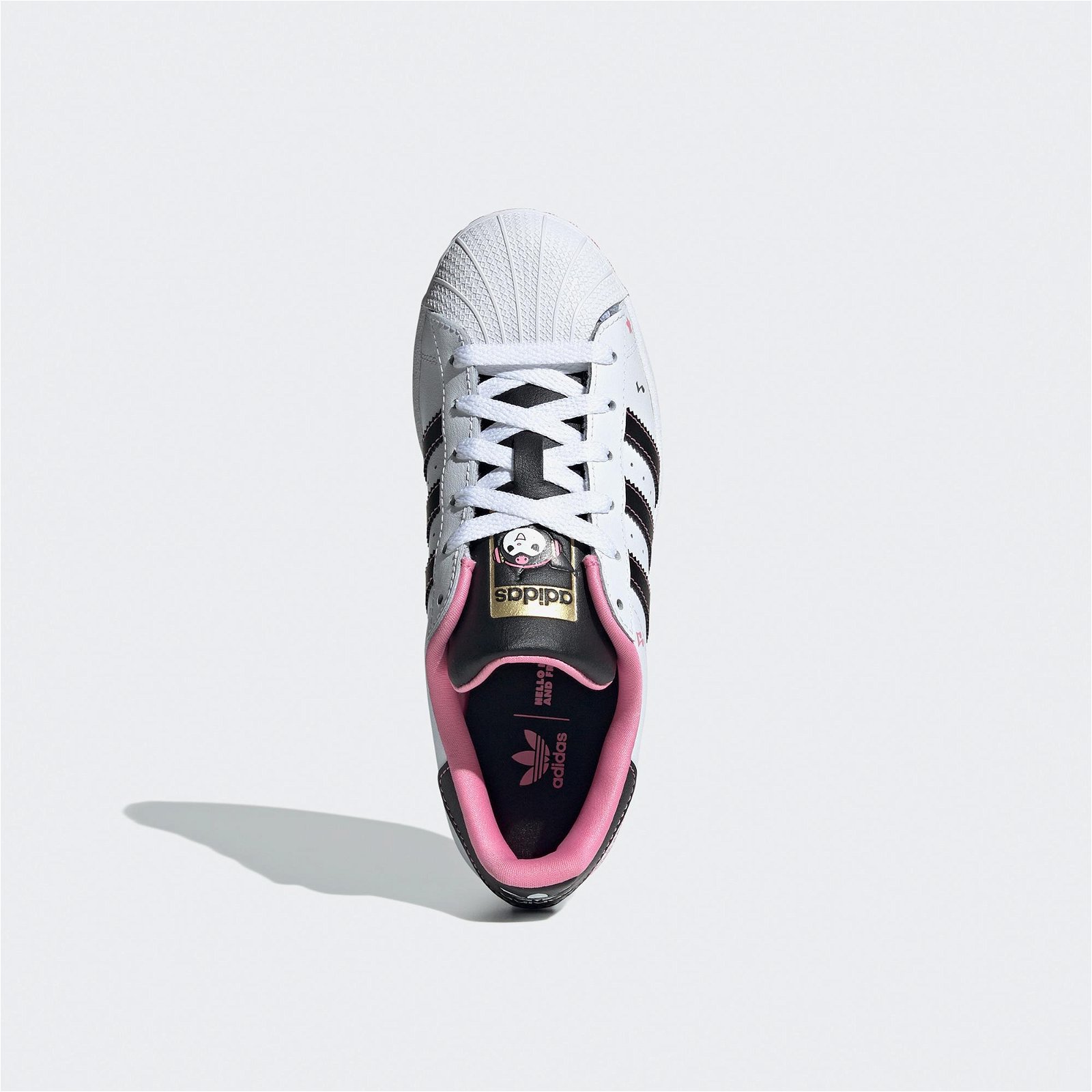 adidas Superstar J Kadın Pembe/Beyaz Sneaker