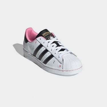  adidas Superstar J Kadın Pembe/Beyaz Sneaker