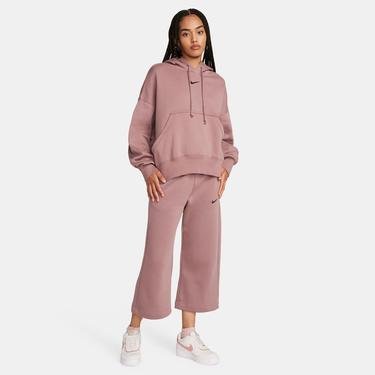  Nike Sportswear Phoenix Fleece Kadın Pembe Sweatshirt