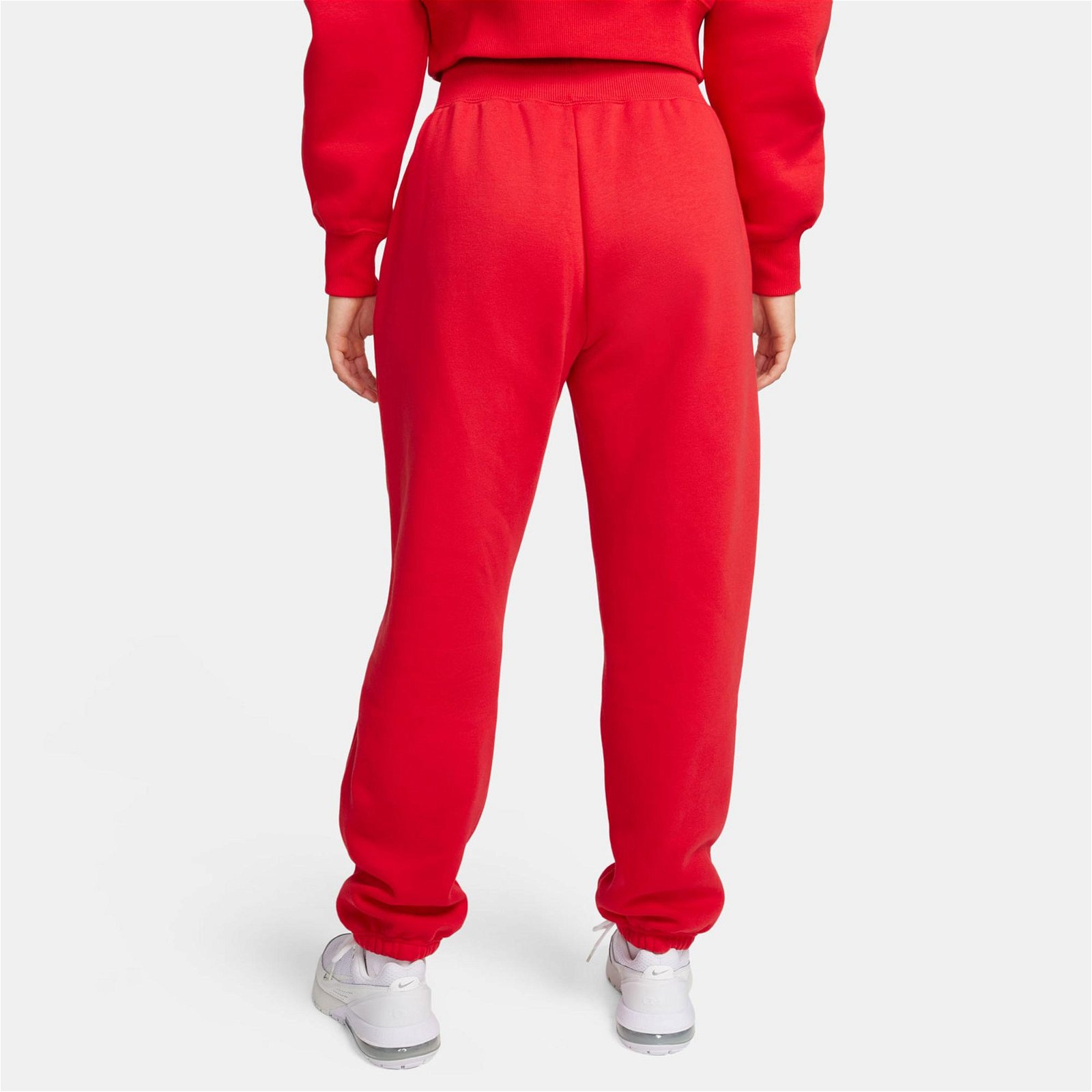 Nike Sportswear Phoenix Fleece Kadın Kırmızı Eşofman Altı