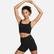 Nike Zenvy High Rise 13 cm Kadın Siyah Şort