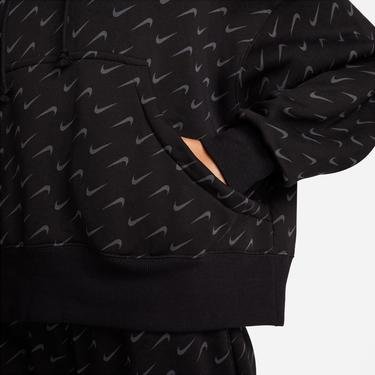  Nike Sportswear Phoenix Fleece Kadın Siyah Sweatshirt