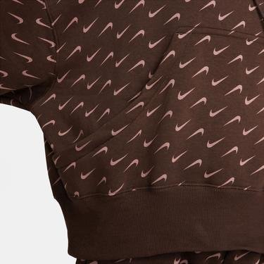  Nike Sportswear Phoenix Fleece Kadın Kahverengi Sweatshirt
