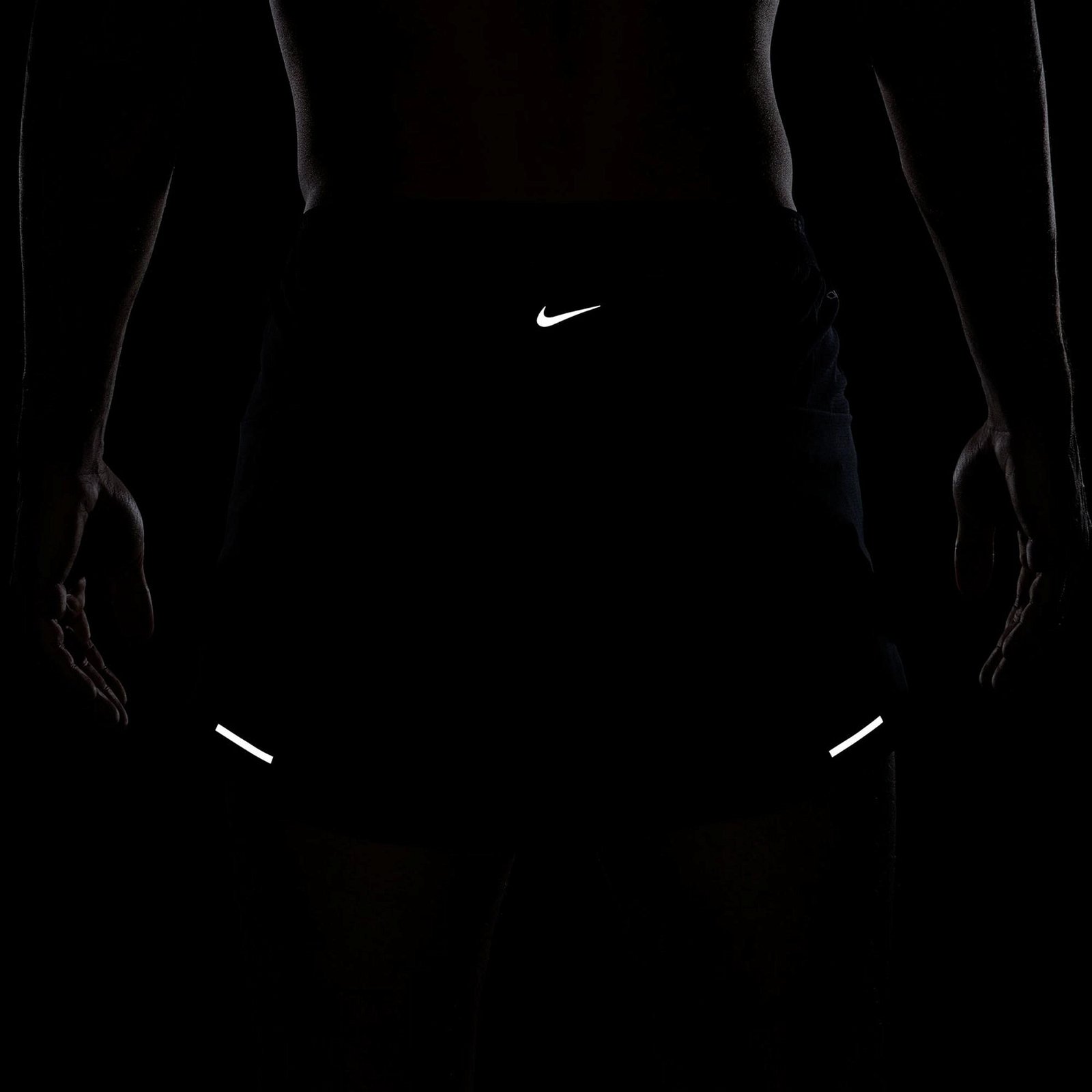 Nike Running Energy Stride Erkek Siyah Şort