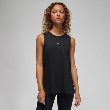  Jordan Sport Diamond Kadın Siyah Kolsuz T-Shirt