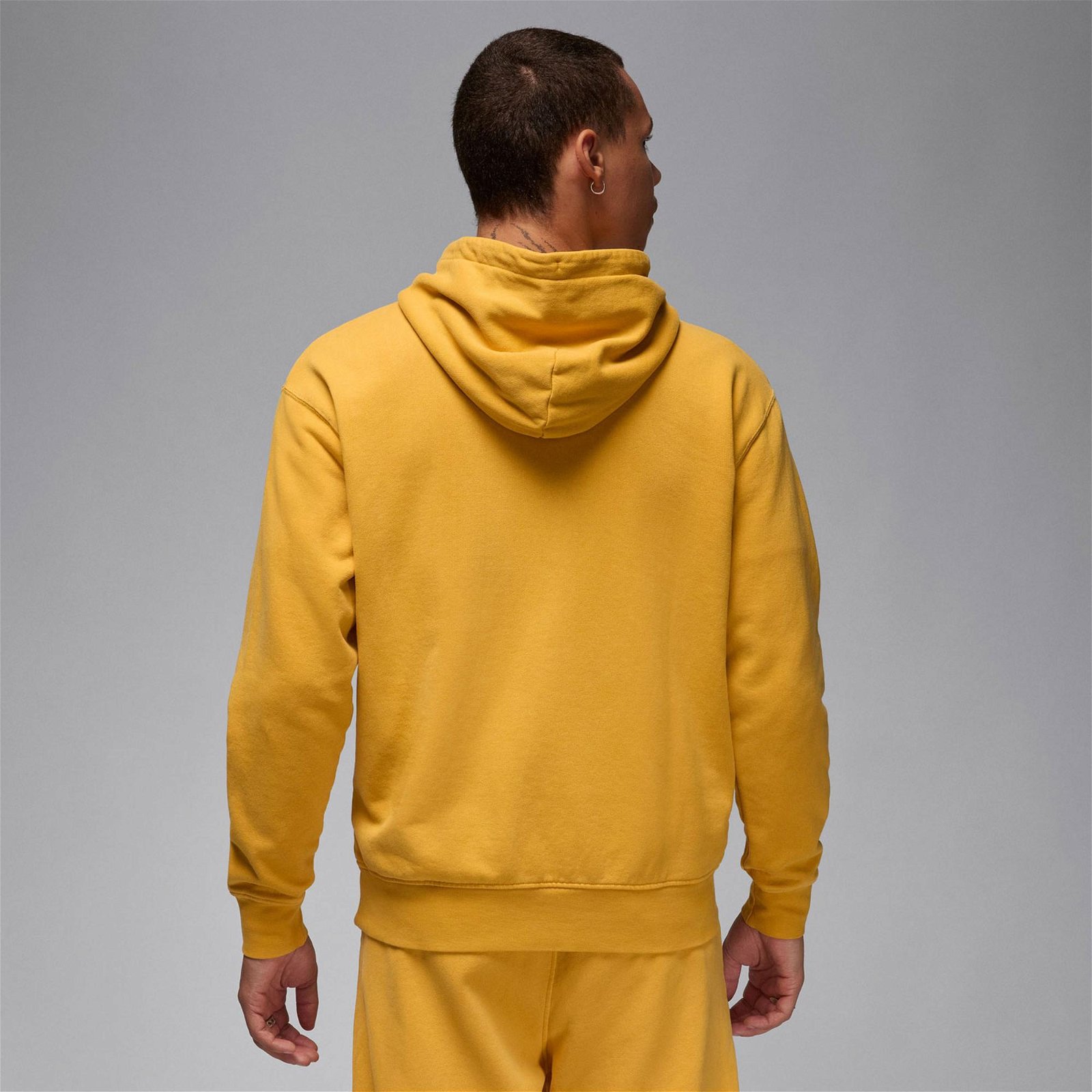 Jordan Essentials Wash Fleece Erkek Sarı Sweatshirt