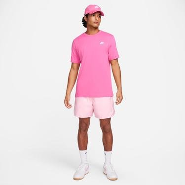  Nike Sportswear Club Erkek Pembe T-Shirt