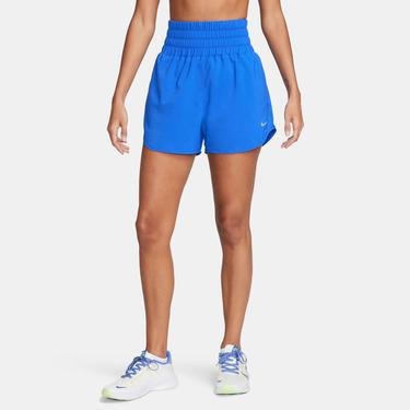  Nike One Dri-Fit Ultra High Rise Kadın Mavi Şort