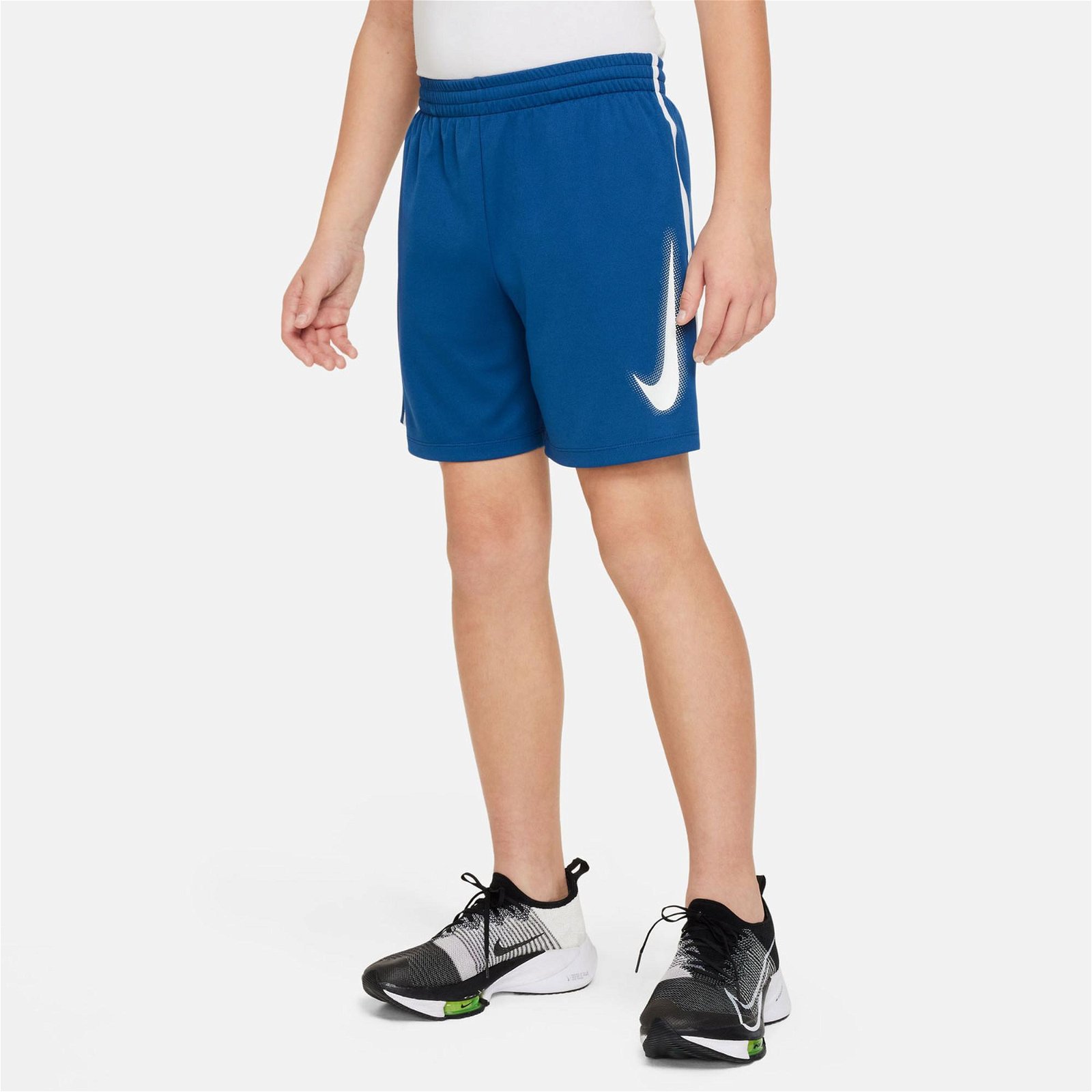Nike Dri-Fit Multi Çocuk Mavi Şort