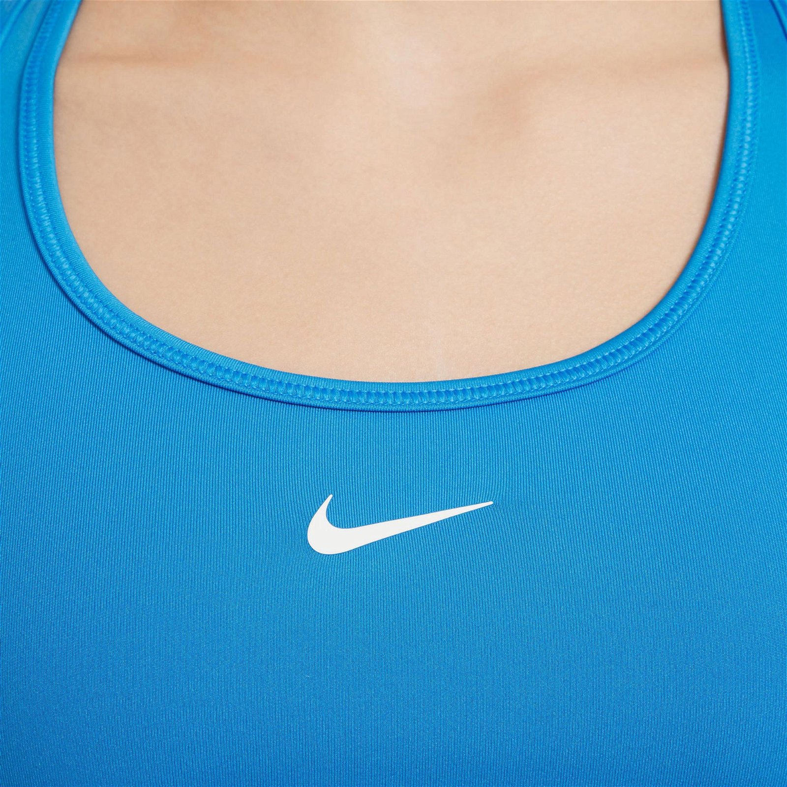 Nike Dri-Fit Swoosh Çocuk Mavi Bra