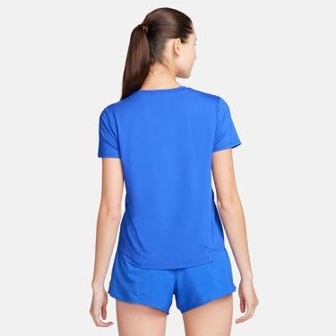  Nike One Swoosh Dri-Fit Kadın Mavi T-Shirt