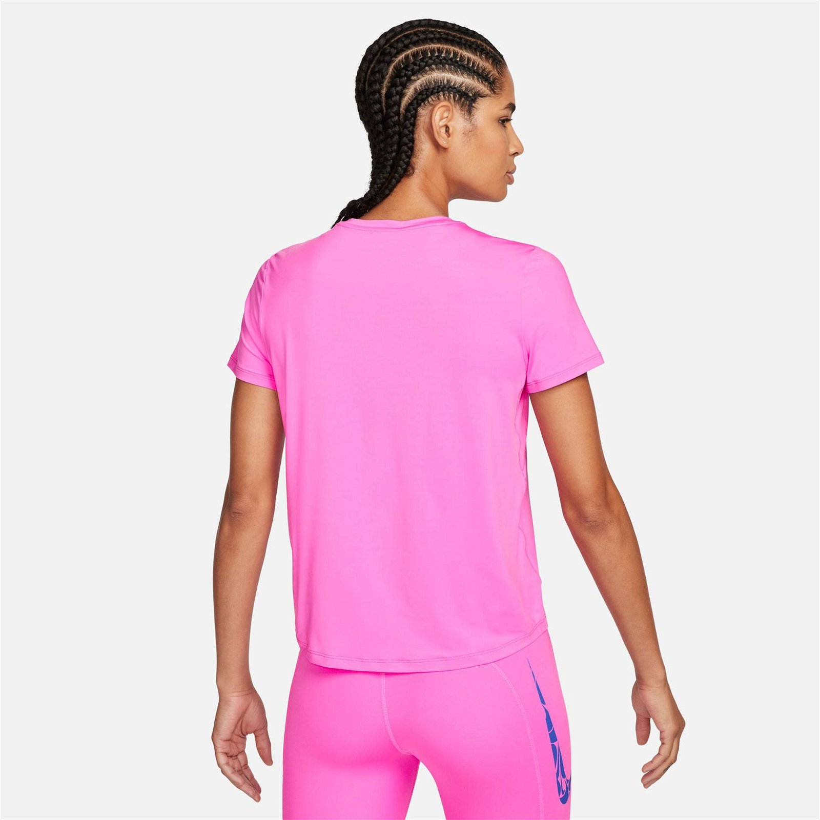 Nike One Swoosh Dri-Fit Kadın Pembe T-Shirt