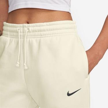  Nike Sportswear Phoenix Fleece Kadın Krem Rengi Eşofman Altı
