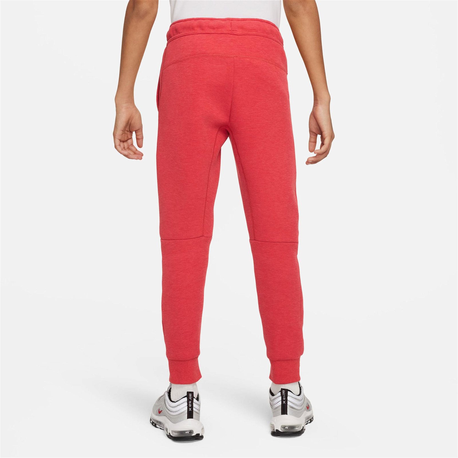 Nike Sportswear Tech Fleece Çocuk Kırmızı Eşofman Altı