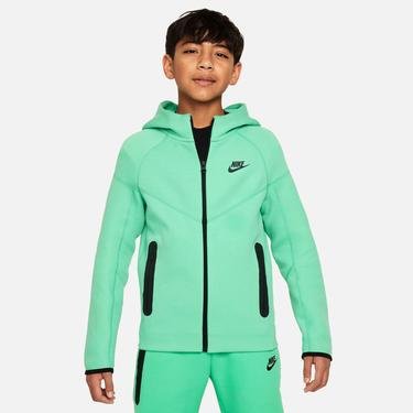  Nike Sportswear Tech Fleece Çocuk Yeşil Sweatshirt