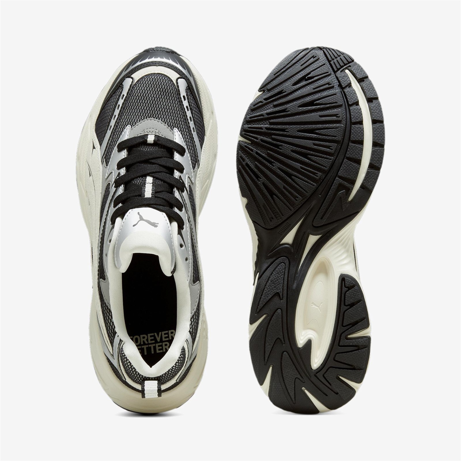 Puma Morphic Retro Unisex Siyah/Beyaz Spor Ayakkabı
