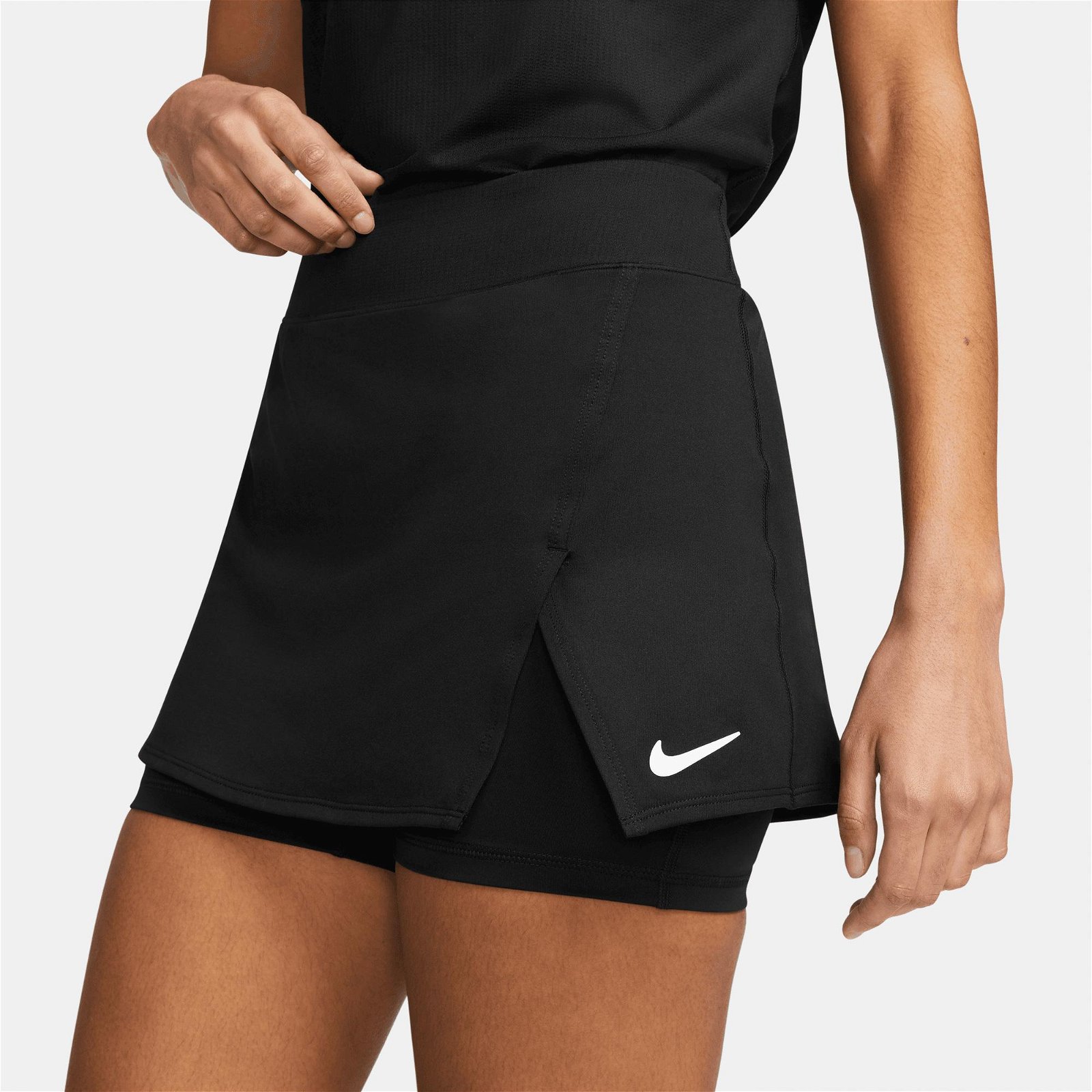 Nike Court Dri-Fit Victory Kadın Siyah Etek