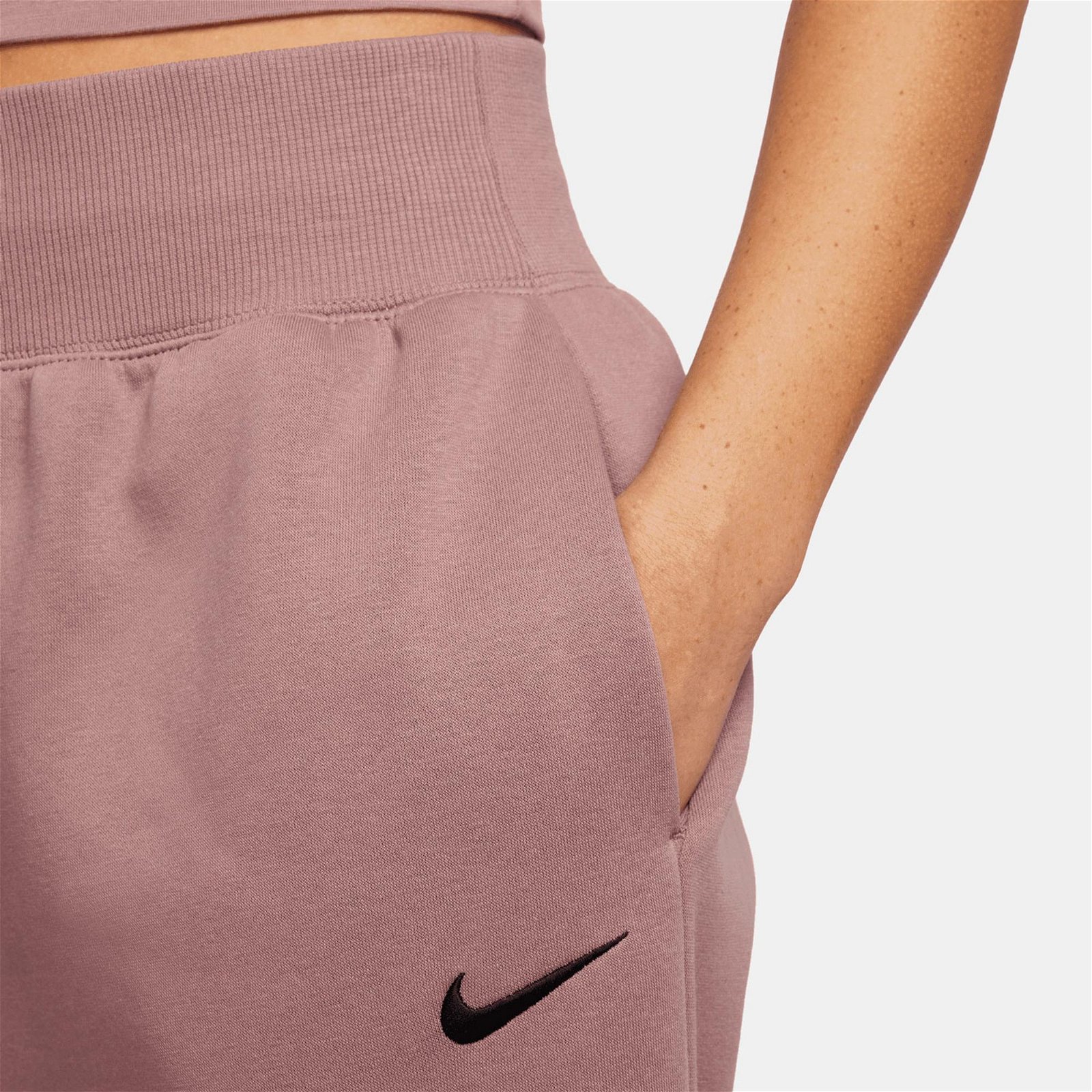 Nike Sportswear Phoenix Fleece Kadın Pembe Eşofman Altı