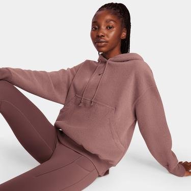  Nike Sportswear Phoenix Plush Oversize Kadın Pembe Sweatshirt