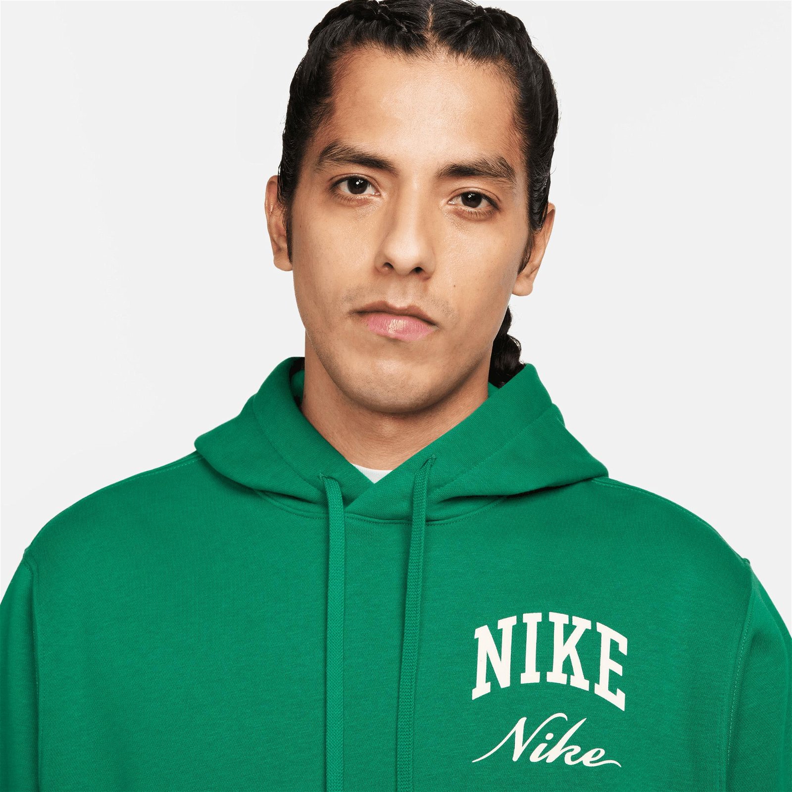 Nike Club Fleece Stack Erkek Yeşil Sweatshirt