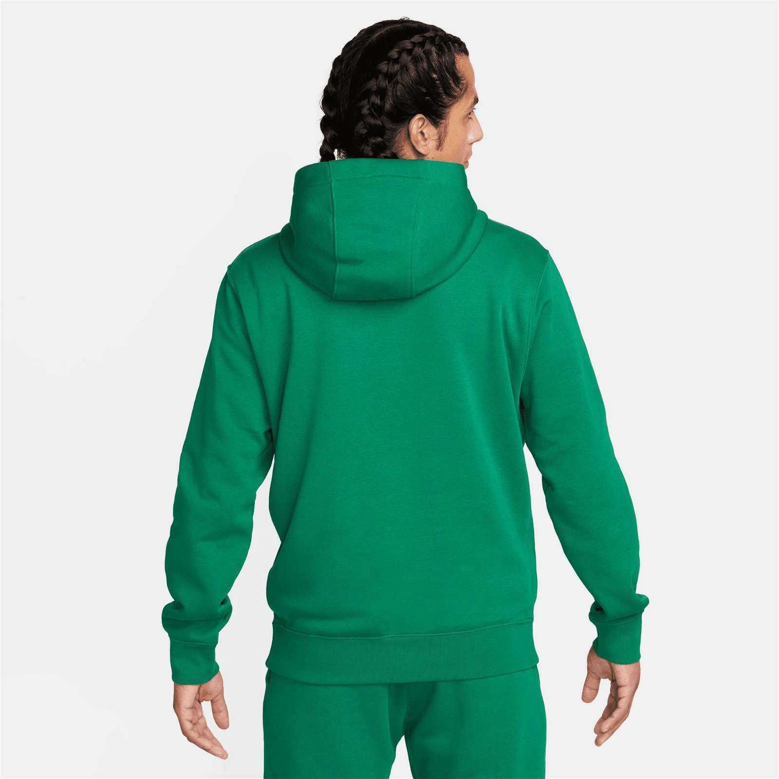 Nike Club Fleece Stack Erkek Yeşil Sweatshirt
