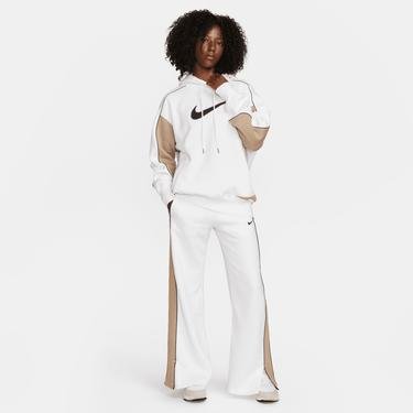  Nike Sportswear Fleece Oversize Kadın Beyaz Sweatshirt