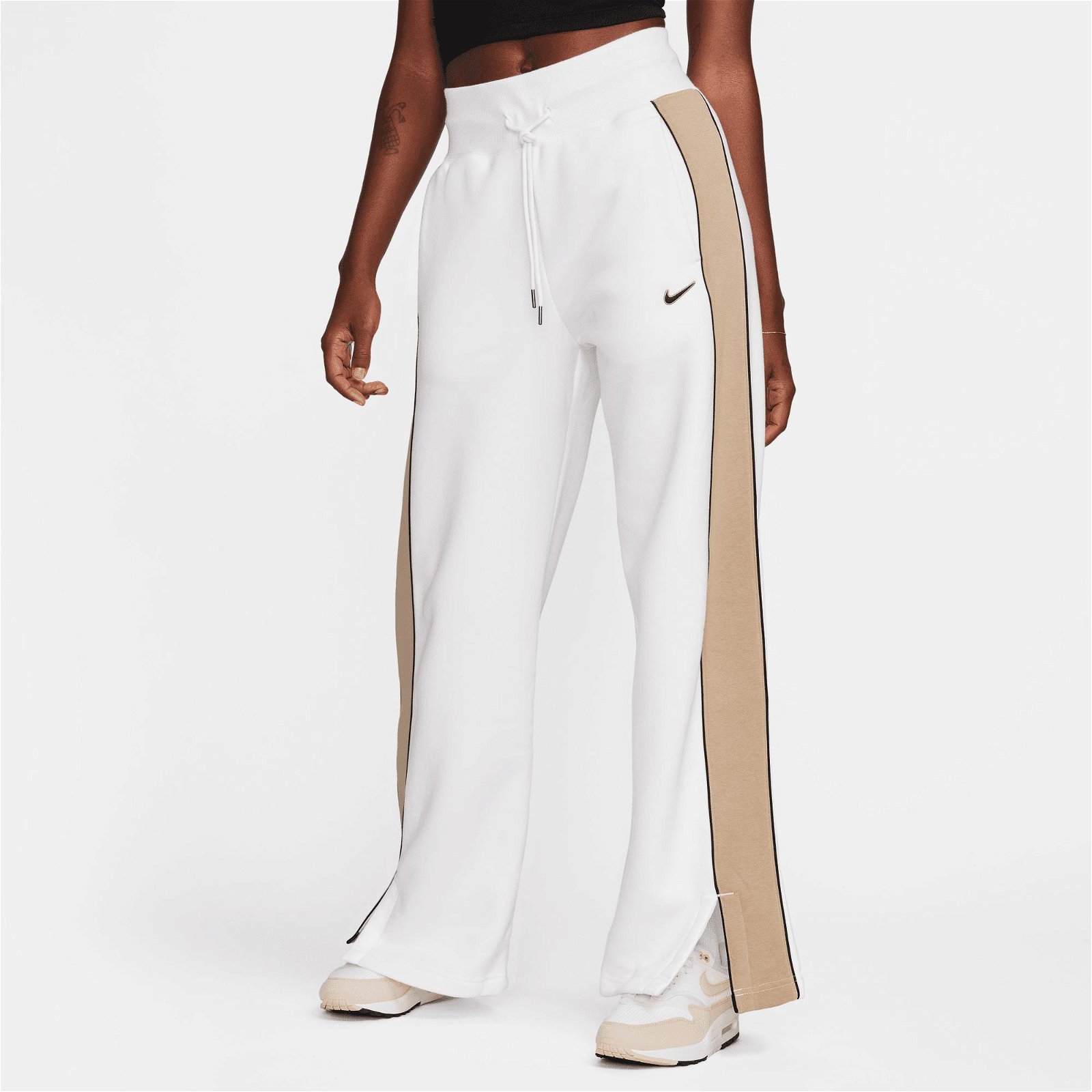 Nike Sportswear Phoenix Fleece Kadın Beyaz Eşofman Altı