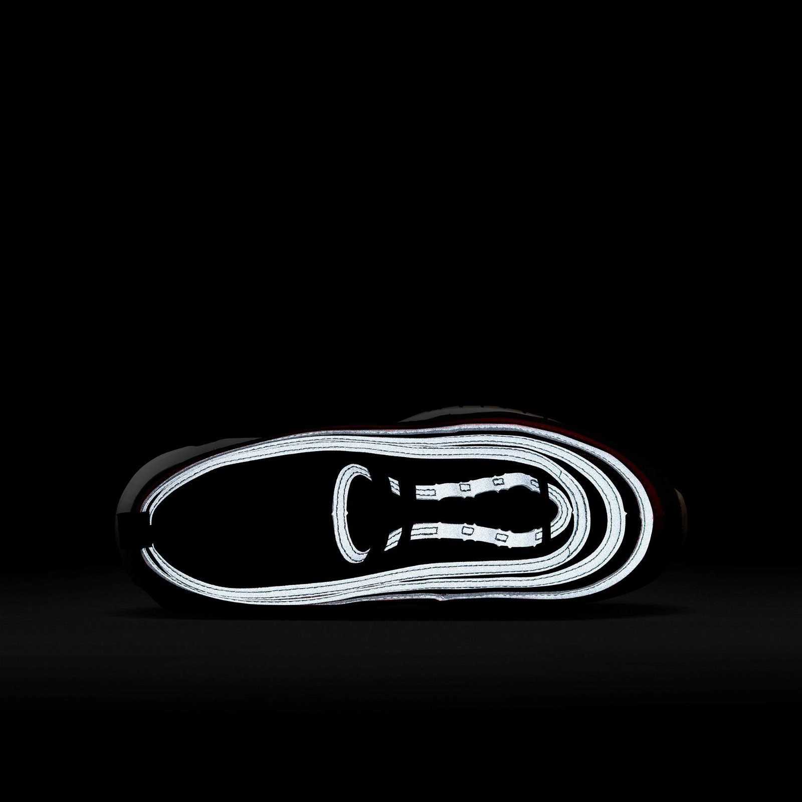 Nike Air Max 97 Genç Siyah Spor Ayakkabı